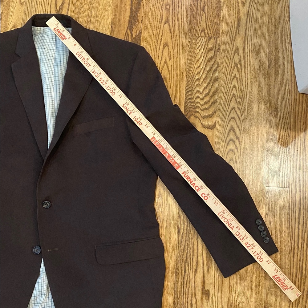 Lauren Ralph Lauren brown sport coat 42R academia soft lightweight - Picture 12 of 12